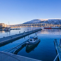 Drugi most - ten łączy Tromsø z kontynentem.
