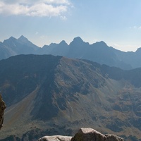 Rysy, Wysoka, Mięgusze, Cubryna.