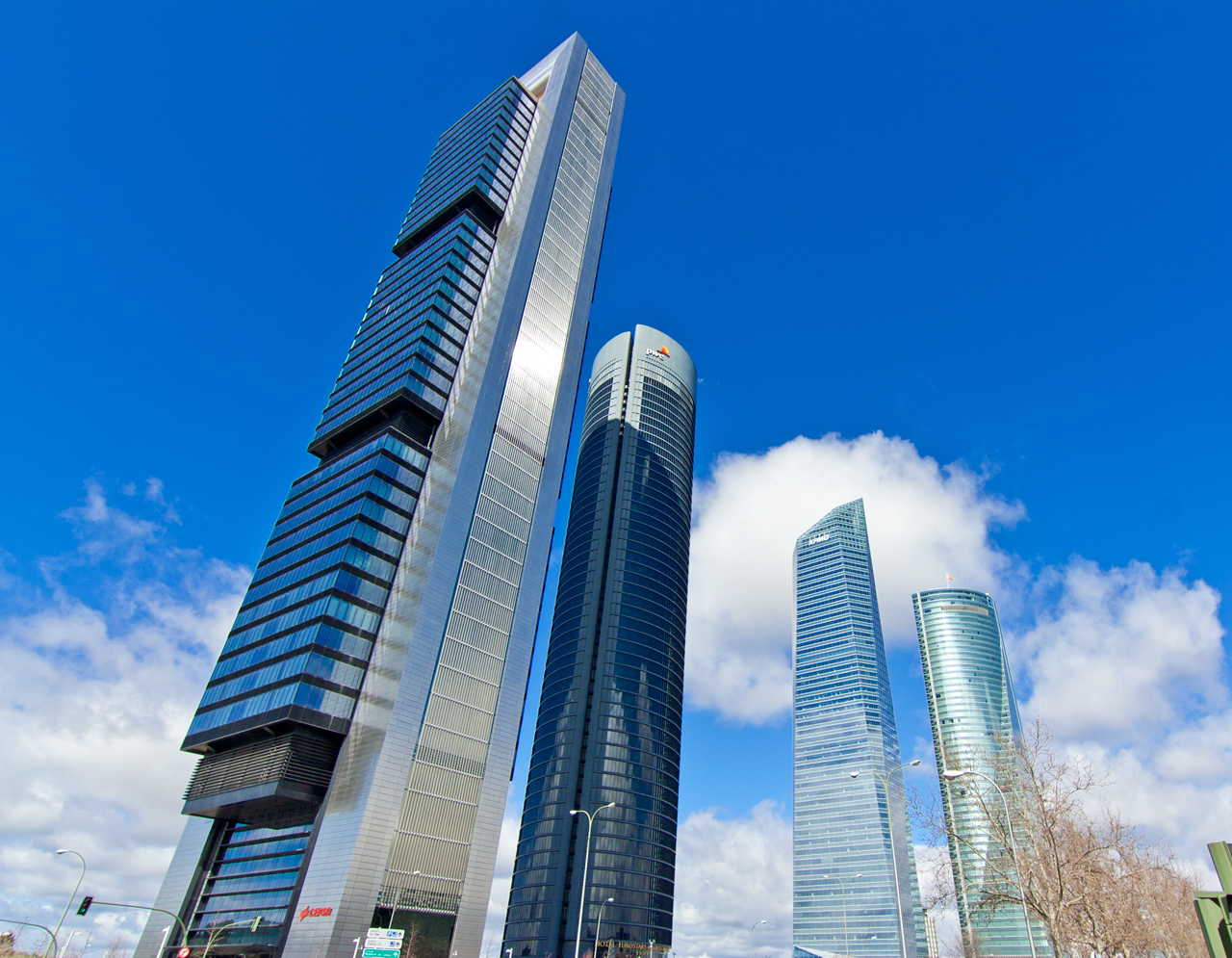 Cuatro Torres - cztery wieżowce.