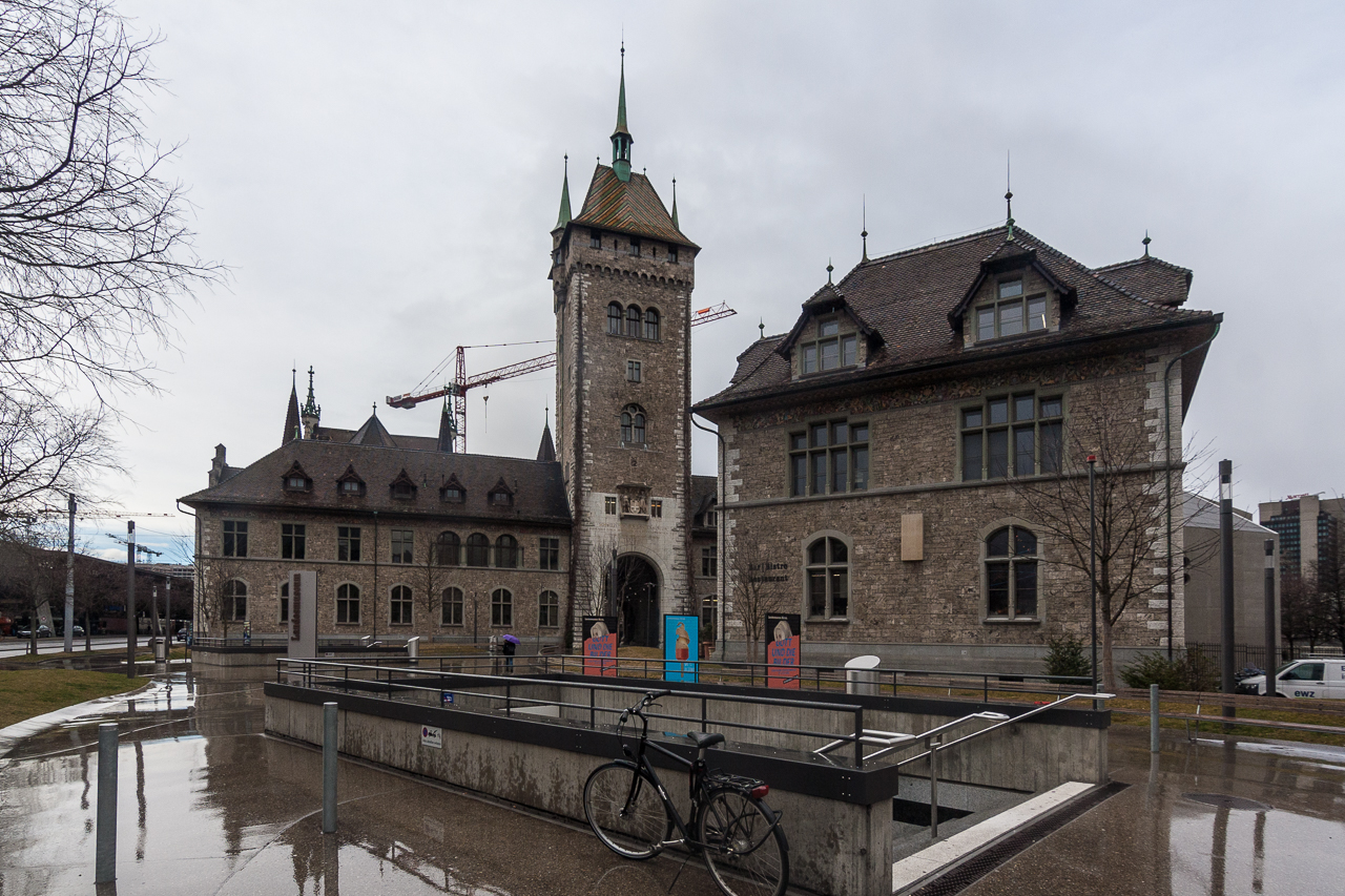 Szwajcarskie muzeum narodowe.